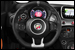 Abarth 595 Turismo steeringwheel photo à BEZIERS chez EDR AUTOMOBILES BEZIERS