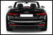 Audi A5 Cabriolet rearview photo à Rueil Malmaison chez Audi Occasions Plus
