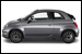 Fiat 500C Hybrid sideview photo à LE CANNET chez Mozart Autos