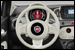 Fiat 500C Hybrid steeringwheel photo à Montpellier chez LA SQUADRA VELOCE