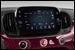 Fiat 500 Hybrid audiosystem photo à ALES chez TURINI AUTOMOBILES (KAMON)