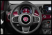 Fiat 500 Hybrid steeringwheel photo à ALES chez TURINI AUTOMOBILES (KAMON)