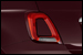 Fiat 500 Hybrid taillight photo à ALES chez TURINI AUTOMOBILES (KAMON)