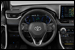 Toyota RAV4 Hybride Rechargeable steeringwheel photo à Magny les Hameaux chez Toyota Magny