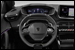 Peugeot SUV 2008 steeringwheel photo à SORBIERS chez Garage De L Entente À SORBIERS